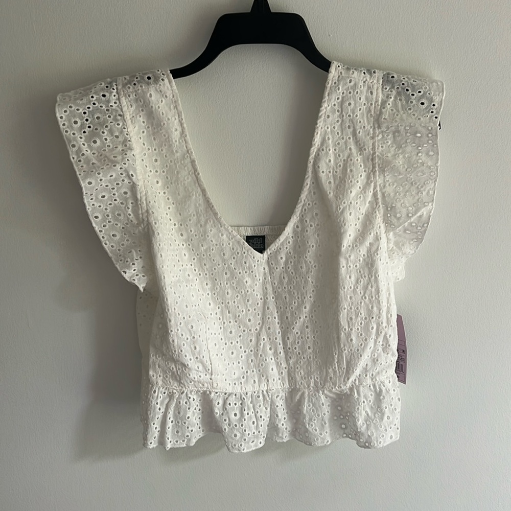 wild fable white top